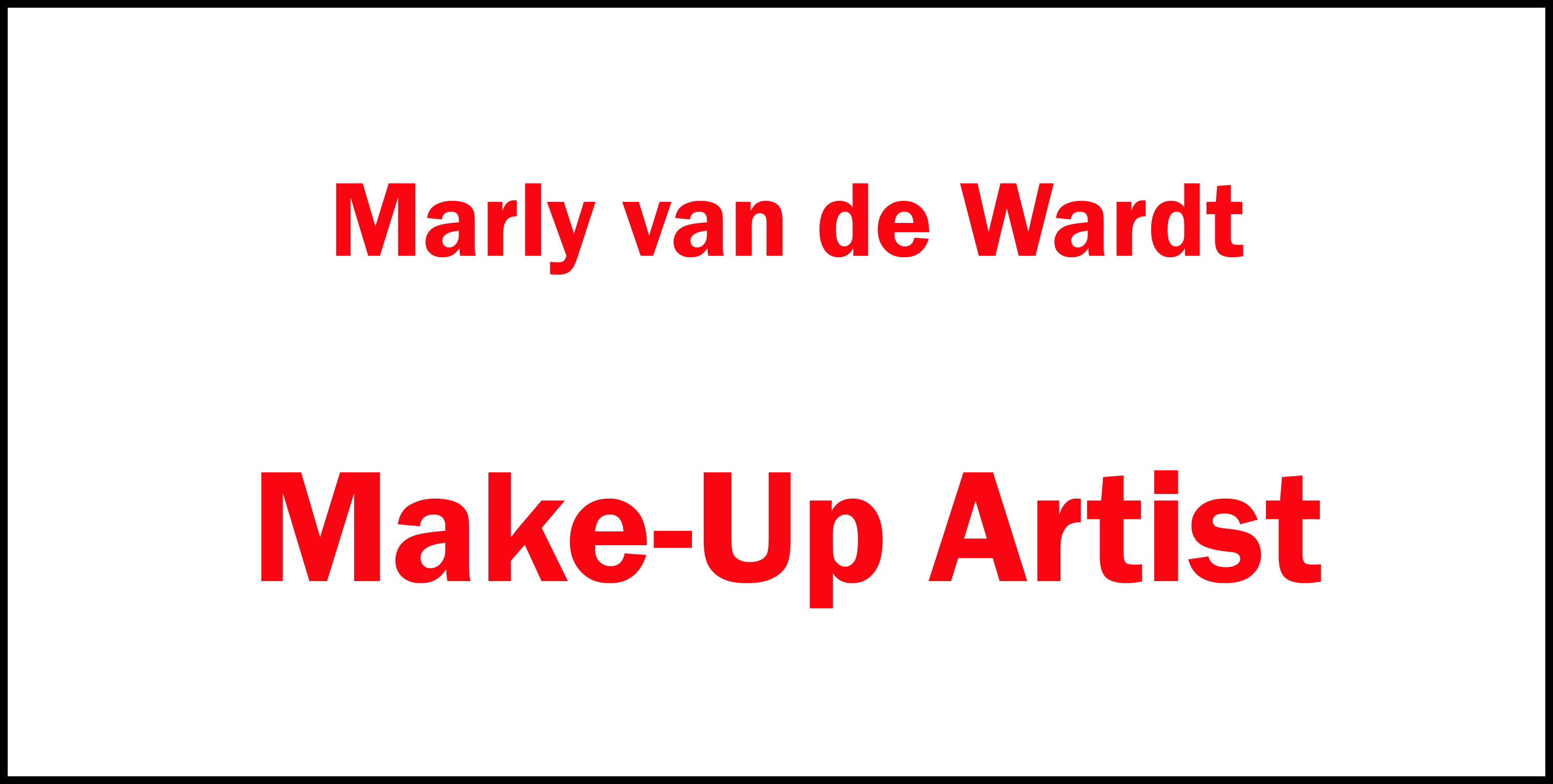 nen3140.net marly van de wardt make-up artist